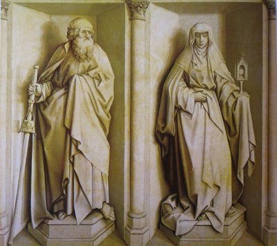 Saint James and Saint Clare by Robert Campin